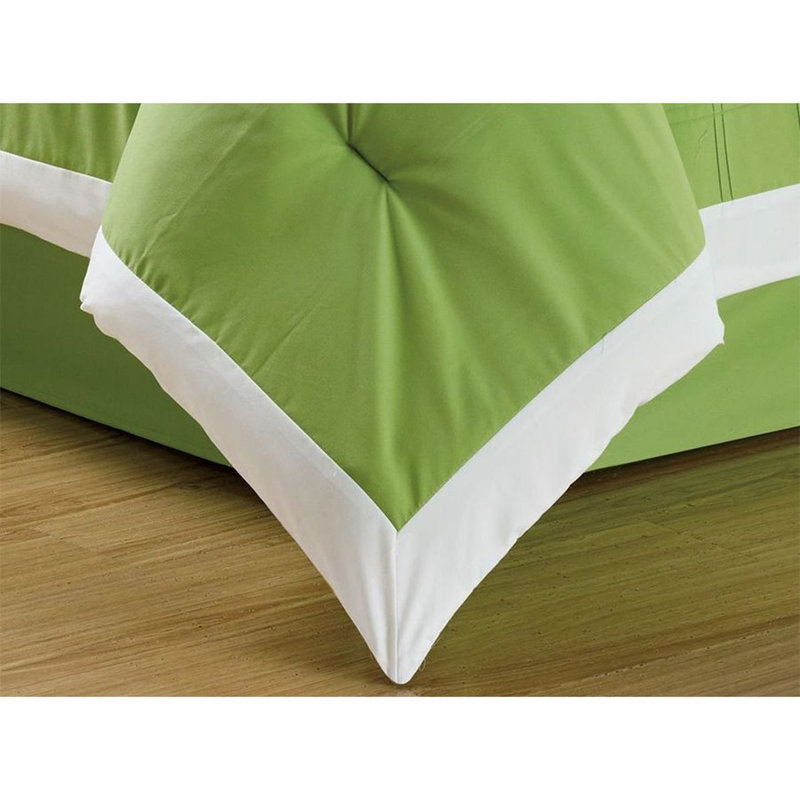 Dana Traditional Comforter, Cal KingFull Comforter + 8 Additional Pieces, Lime