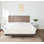 Rae 10cm Thick Mattress Topper Quilted Microfibre Filling Breathable Polyester Cover Hypoallergenic Soft Support for Better Sleep Comfort