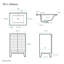 Meuble-lavabo blanc 24 po Cascade-98076189