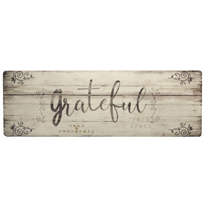Tapis anti-fatigue floral Cozy Living Grateful