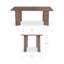 Lia Dining Table Dark Brown