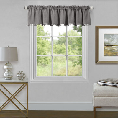 Ruffled Kitchen Curtain