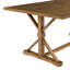 Ensemble de table de salle à manger 6 pièces avec table rectangulaire en bois et banc, idéal pour les réunions de famille et créer des expériences culinaires mémorables.