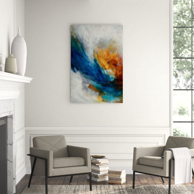 Solstice Painting by Christopher Peter, 75" H x 50" W x 1.5" D, Outdoor