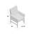 Estherville Teak Outdoor Lounge Chair