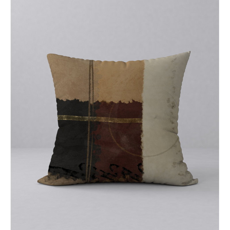 Housse de coussin décorative carrée en forme de coussin décoratif, 24" X 24"