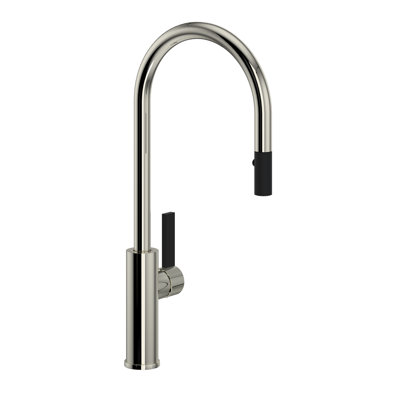 Tuario Pull-Down Kitchen Faucet With C-Spout