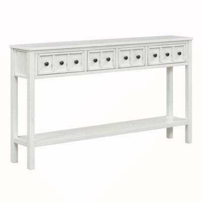 Rustic Entryway Console Table