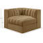 Chaise d'angle rembourrée en tissu Rummi-123507412