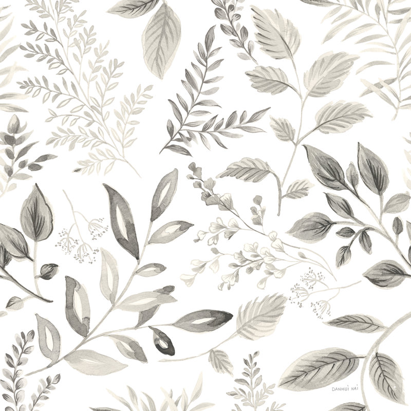 Carnet de croquis, motif de jardin III, H 20 po x l 20 po x P 1,25 po