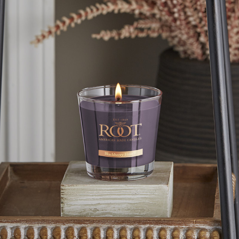 Blackberry Honey Scented Jar Candle