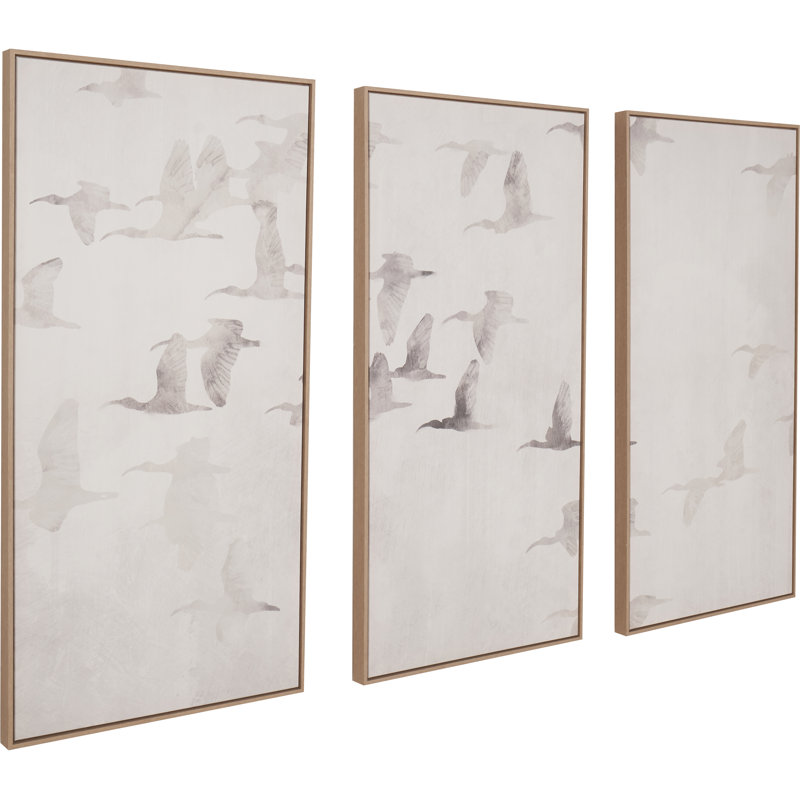3 Piece Floater Frame Set on Canvas