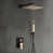 Matte Black/Brushed Gold selected