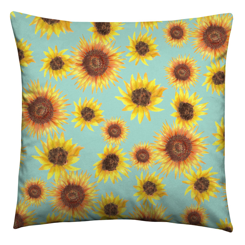 Cindi Floral Square Cushion