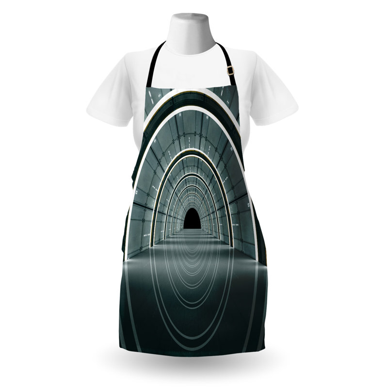 No Pattern Bib Apron