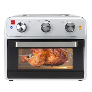 21L Air Fryer Oven with Rotisserie, Full Accessory Set