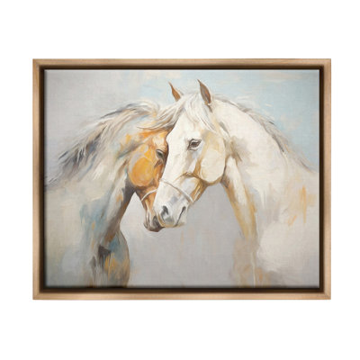 «Gray Horse Hugs» par Ramona Murdock sur
