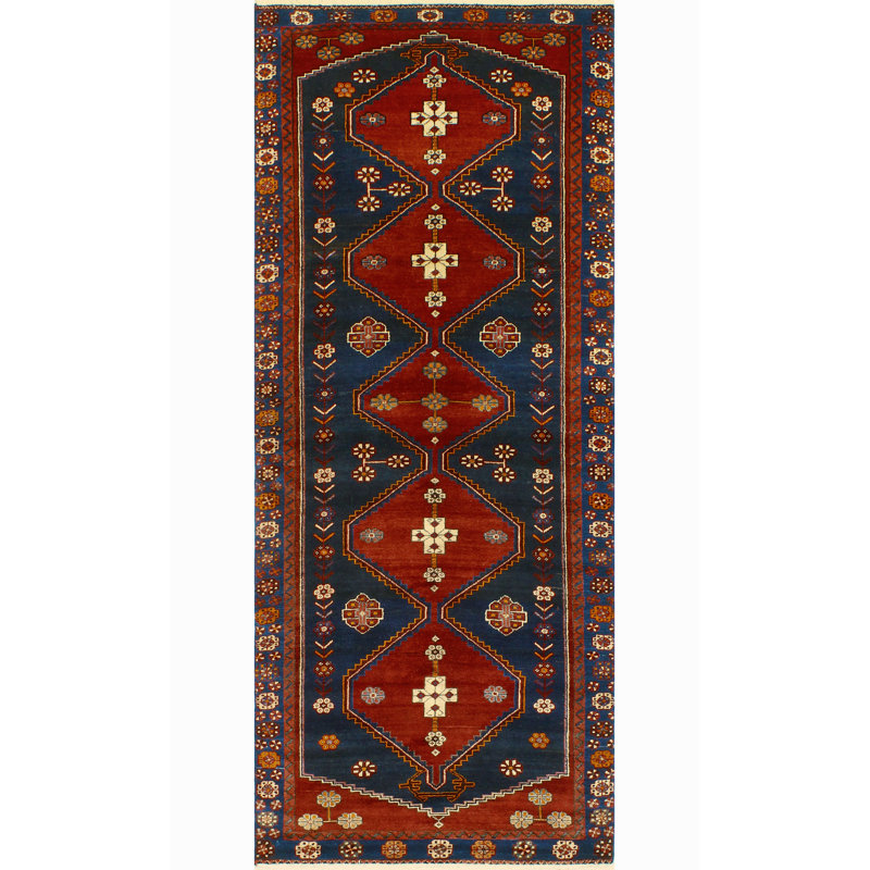 Khusbu Distressed Arleena Red Runner
