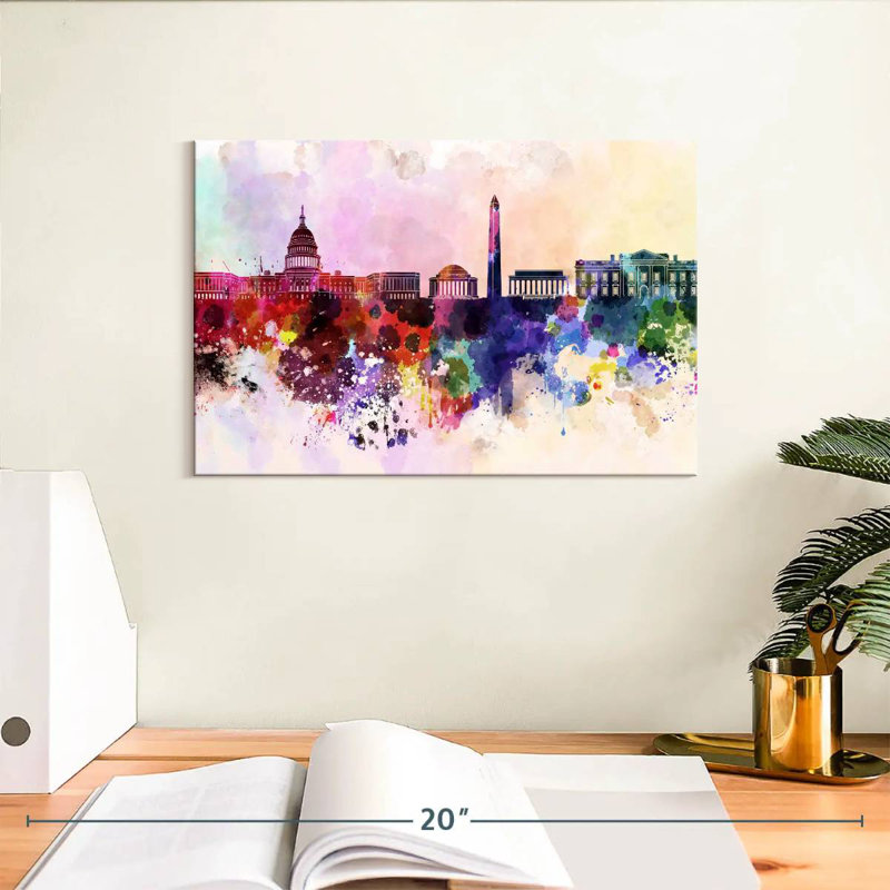 Couleurs Sirci de Washington, H 8 po x l 12 po