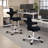HÅG Capisco Adjustable Sit-to-Stand Height Chair with Footring-123277428-123277980