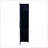 Cabinets, Stackable Wall Mounted Storage with Movable Shelves, 15.75x15.75x70.87 Black | Contemporary | MDF
