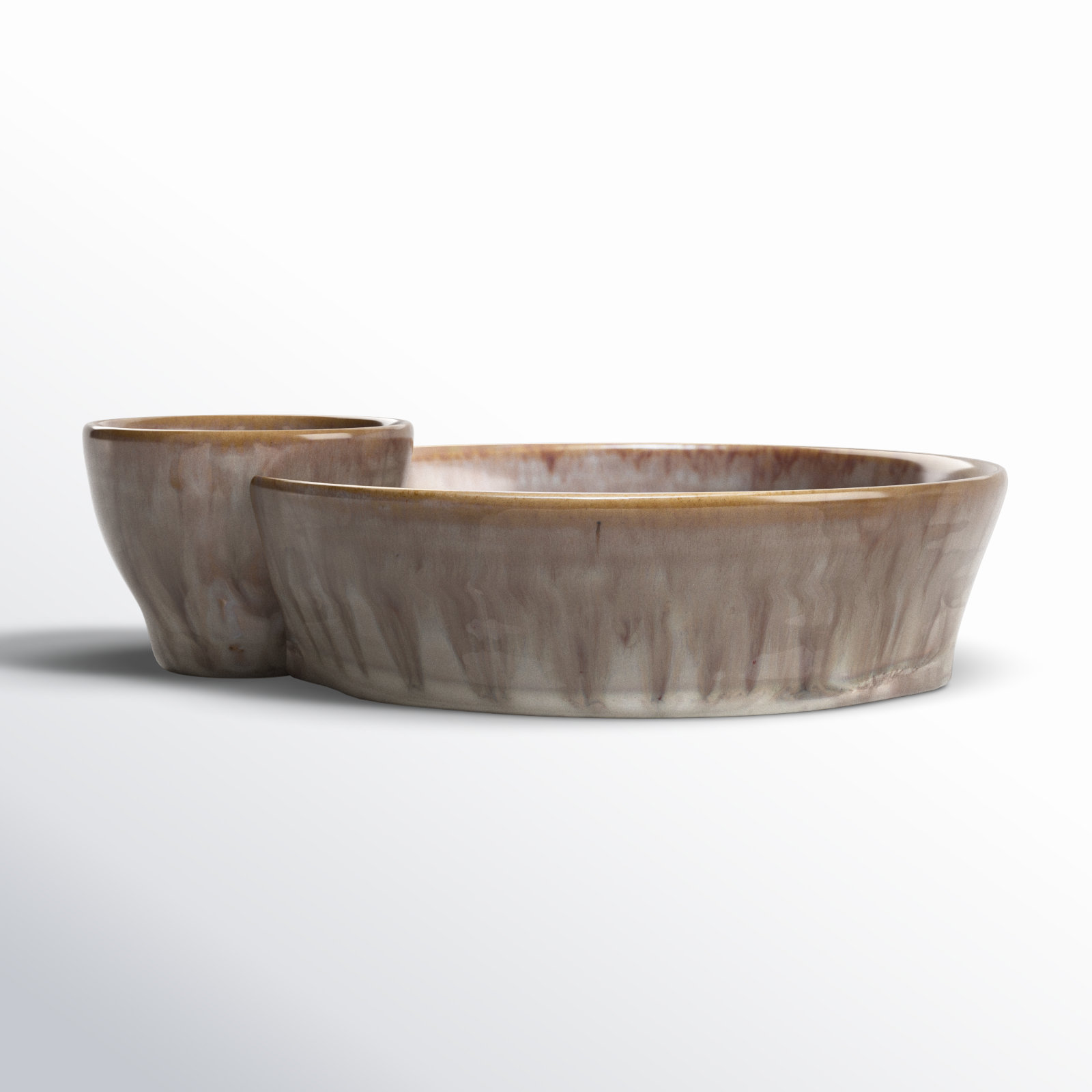 Aamirah Novelty Stone Chips And Dip Platter