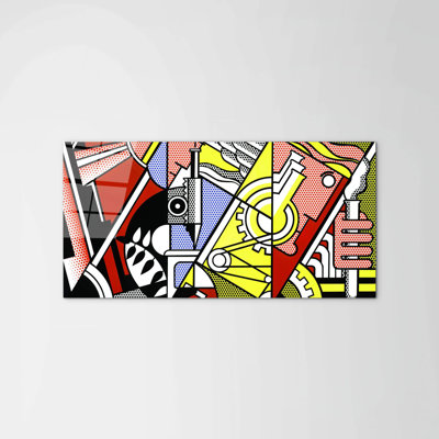 Homage to Roy - Peace Through Chemistry I 50cm H x 100cm W High Quality Print on Frameless Panel, Lightweight, Ready to Hang