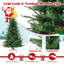 Arbre de Noël artificiel éclairé-1965053562