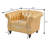 3 Piece Configurable Living Room Set