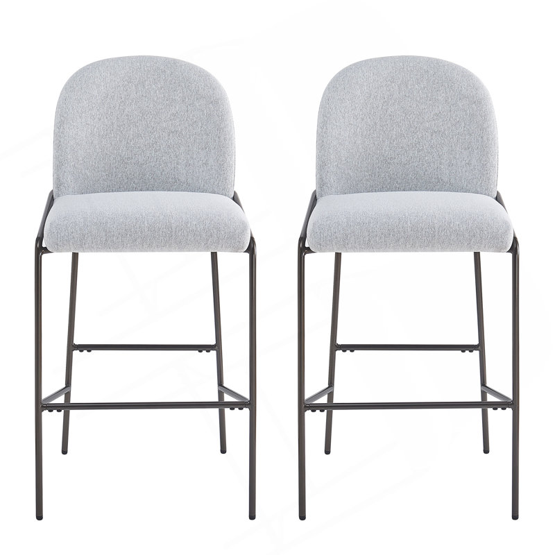 Ensemble de 2 tabourets de bar Galen