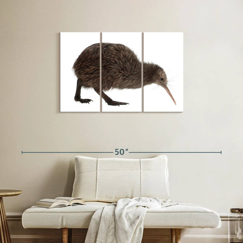 Brampt Kiwi Bird, 24" H x 38" W
