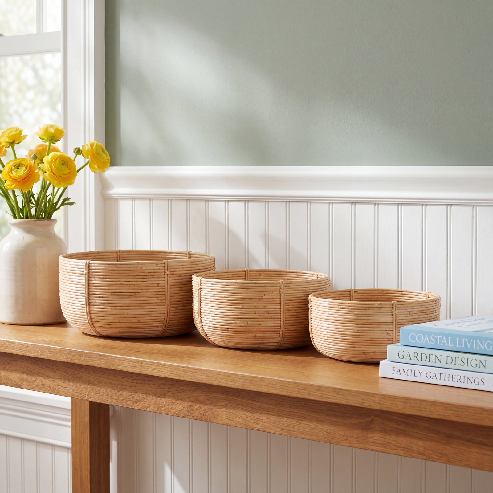 Handmade Seagrass Basket - Set of 3