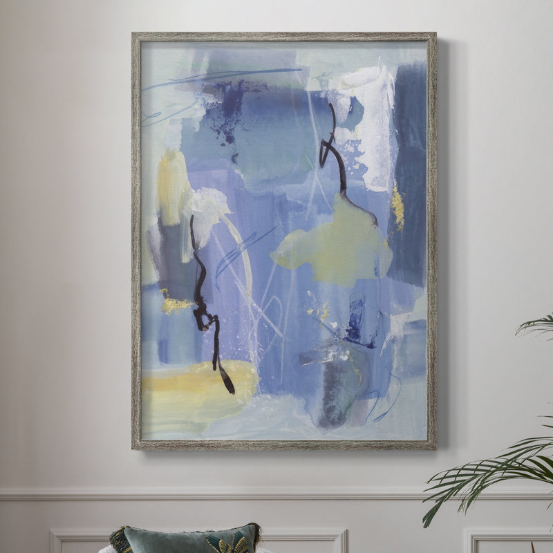 The Whispering Sea I Framed Print - Solid Wood, 30" H x 24" W