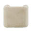Fauteuil d'appoint pivotant beige