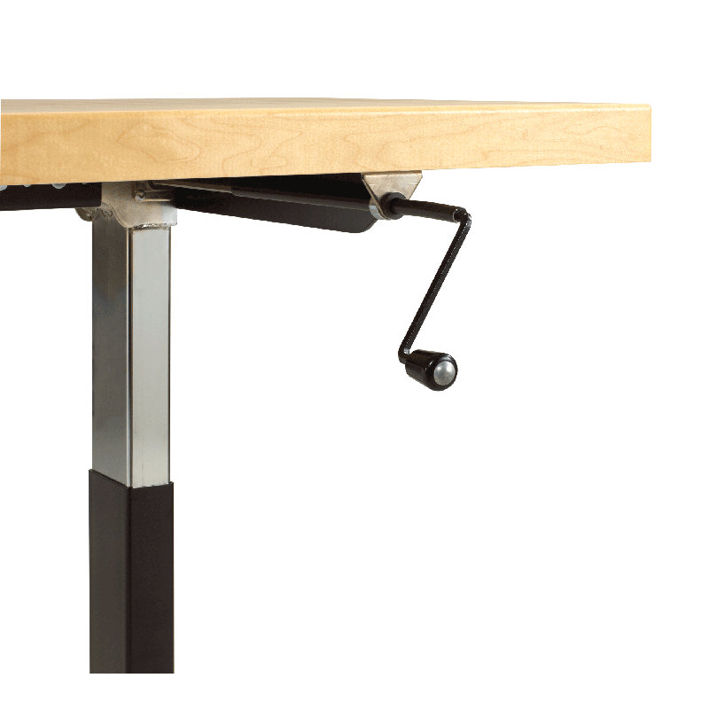 Height-Adjustable Workbench, 72" W with Epoxy Top