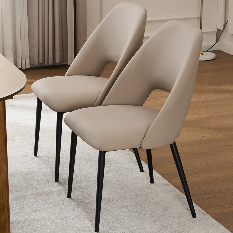 Chaise d'appoint rembourrée Modern, Mélange de polyester kaki