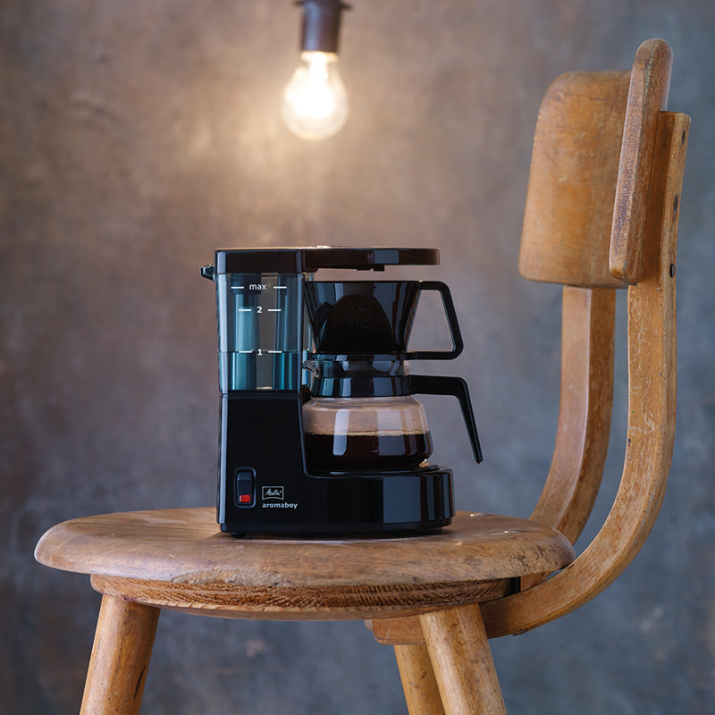 Melitta Aroma Boy Filter Coffee Machine, Black