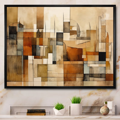 Modernist Expressions IV - Abstract Midcentury, art mural sur toile
