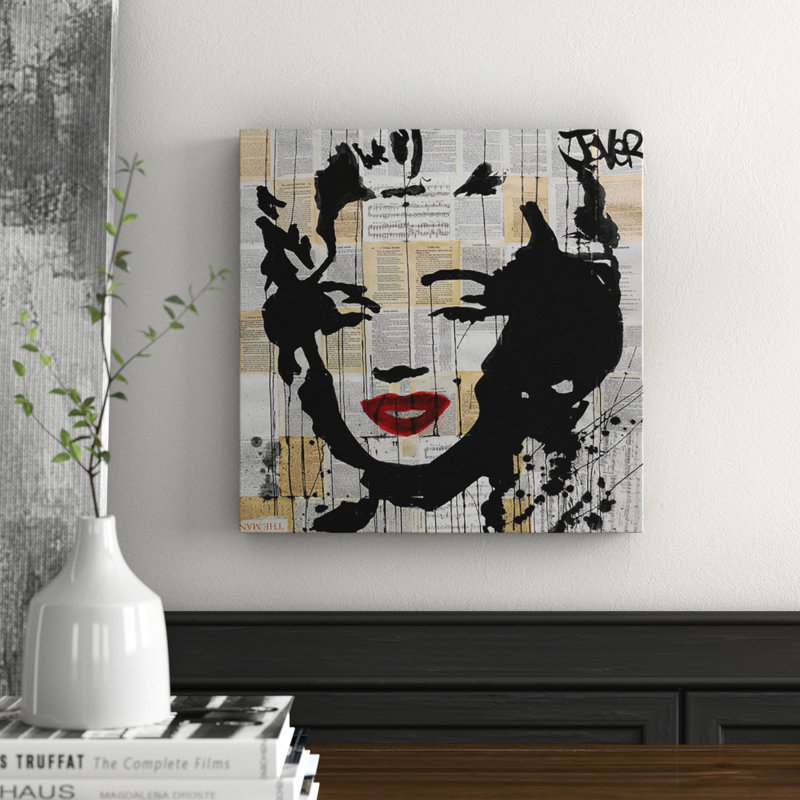 Loui Jover - Painting, 60cm H x 60cm W