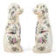 Porcelain Staffordshire Dog Figurines Pair-949343650