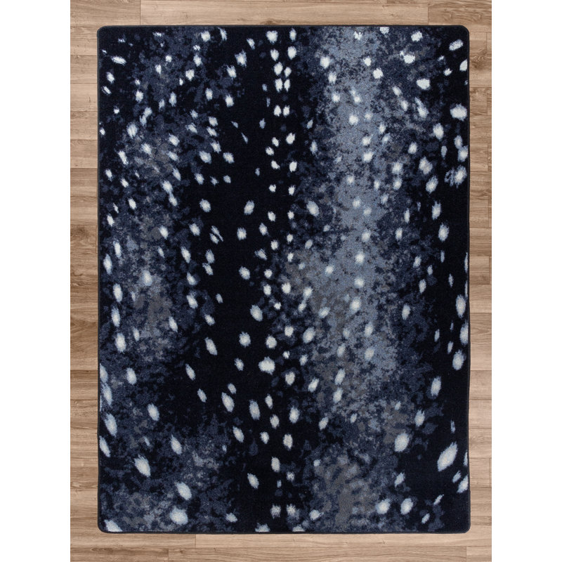 Tapis noir Dandridge, Rectangle 8 pi x 11 pi