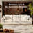108.3" Beige Large Modular Sectional Sofa，Convertible 3-Seater Floor Couch，No Assembly Required & Boxed Delivery，Plush Chenille Fabric With Pillows，Modern Minimalist In White-1724261903-1724261901-1724261898
