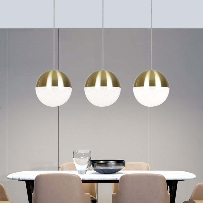 Cobden 1 - Light LED Single Pendant, Gold