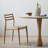 Nordic style modern simple round table