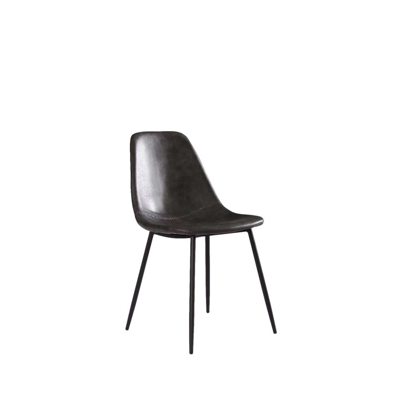 Chaise de salle à manger Inoue, Noir