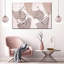 Silhouette de femme sur toile-1934289407