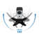 Tilt Monitor Swivel Wall Mount