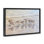 "Follow Me Sandpiper", peinture sur toile flottante, design par Linda Sperruche