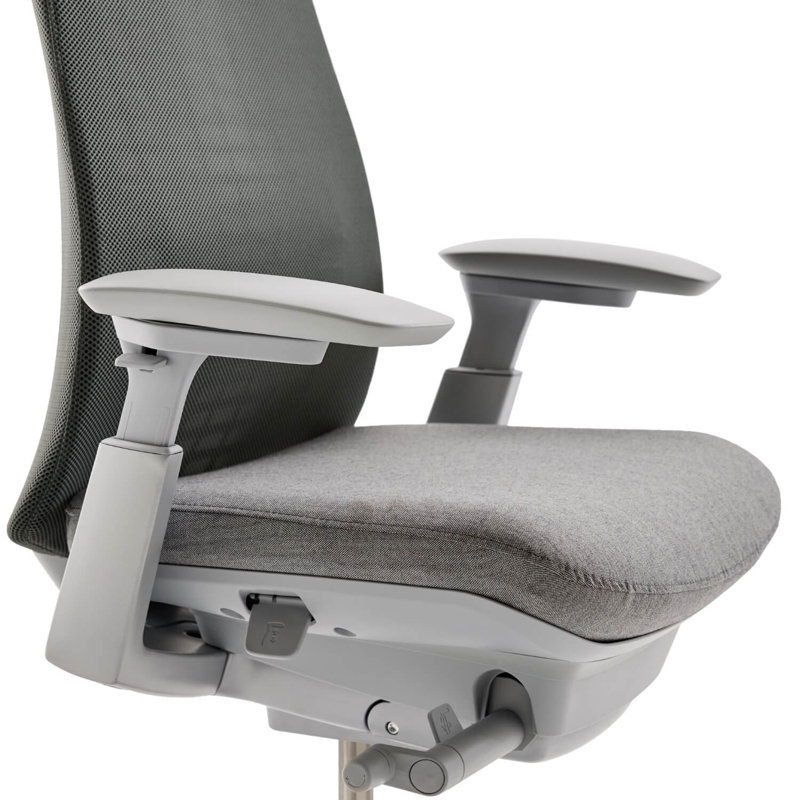 Haworth Fern Mesh Task Chair, No, River Rock