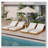 Solid Wood Lounge Chaise-510856094